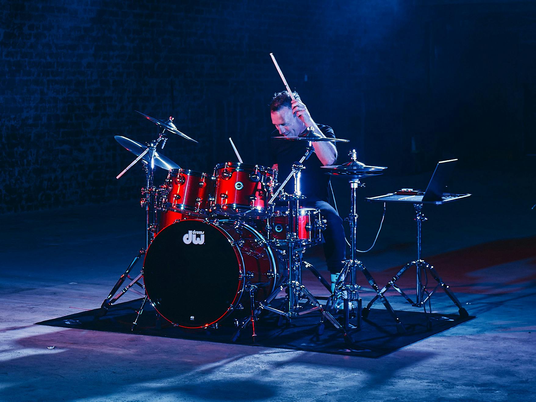Stephen Perkins playing DWe Drums