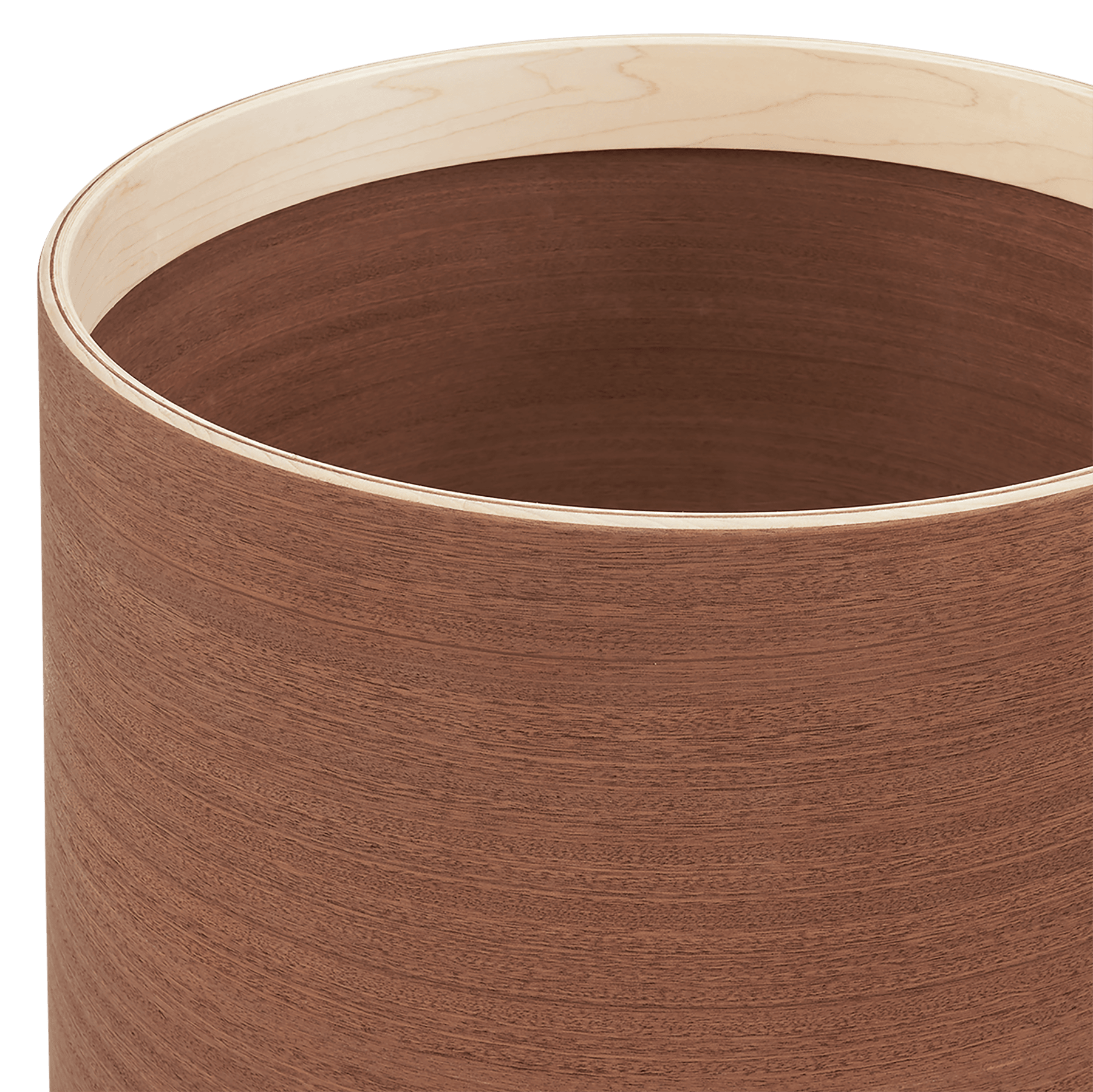DW Collector's Classics Series Poplar Mahogany 3ply Drum Shell with Maple Reinforcement Ring