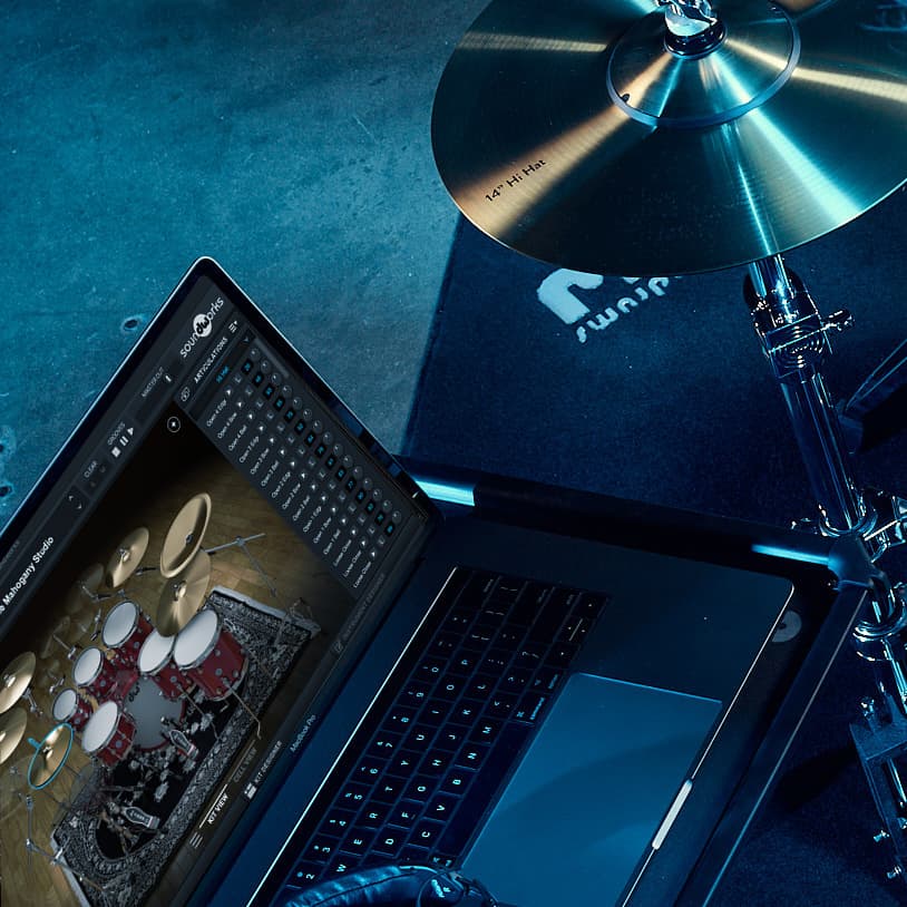 DW Soundworks Software with DWe Drum Set