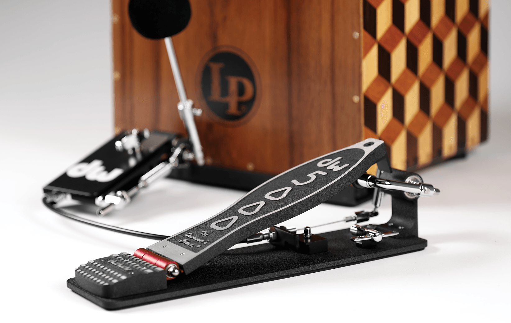 【美品】DW-5000CJDL Cajon Pedal　【専用ケース付き】 DW カホンペダル 5000CJ