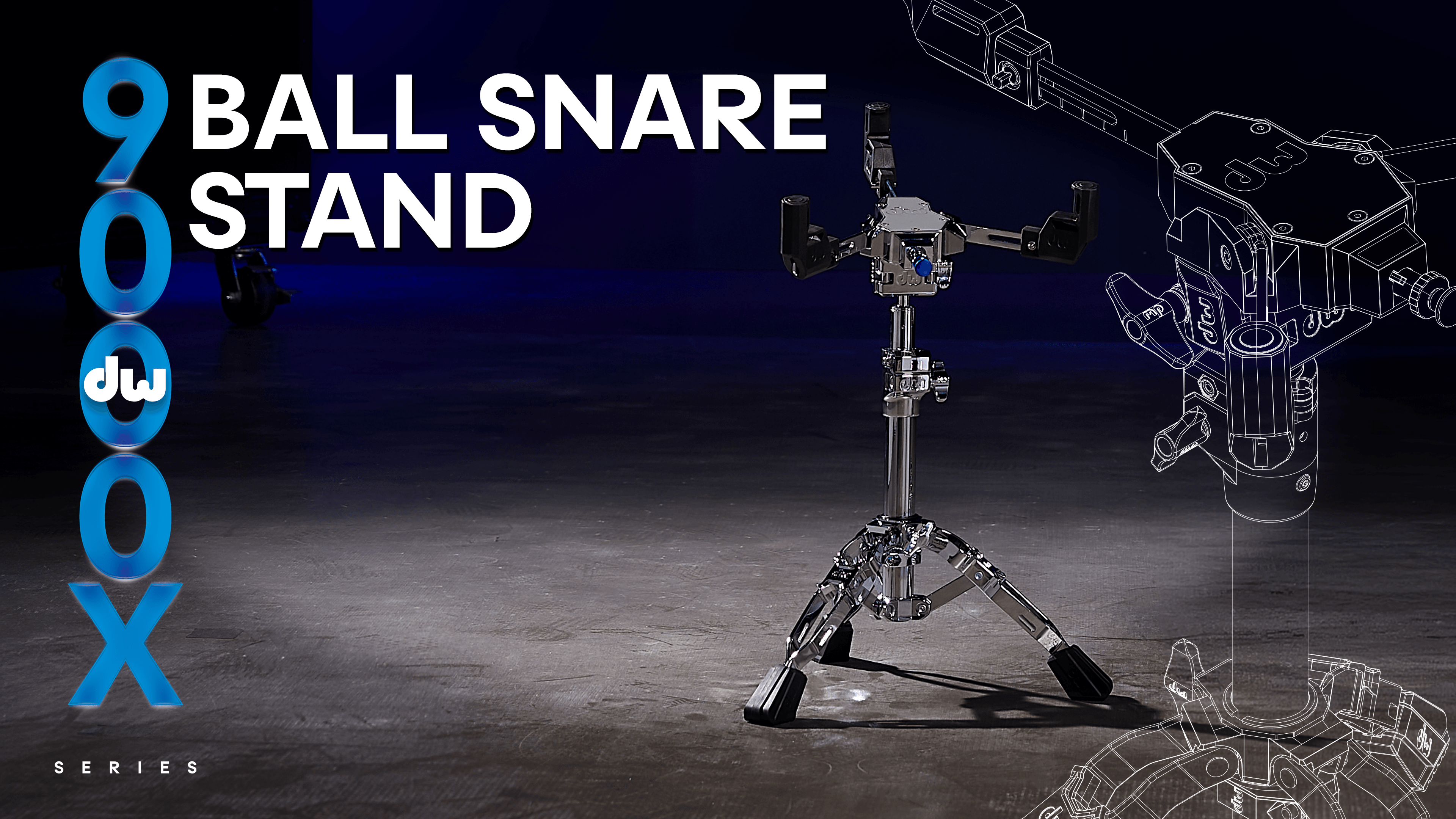 DW 9000X Ball Snare Stand Video