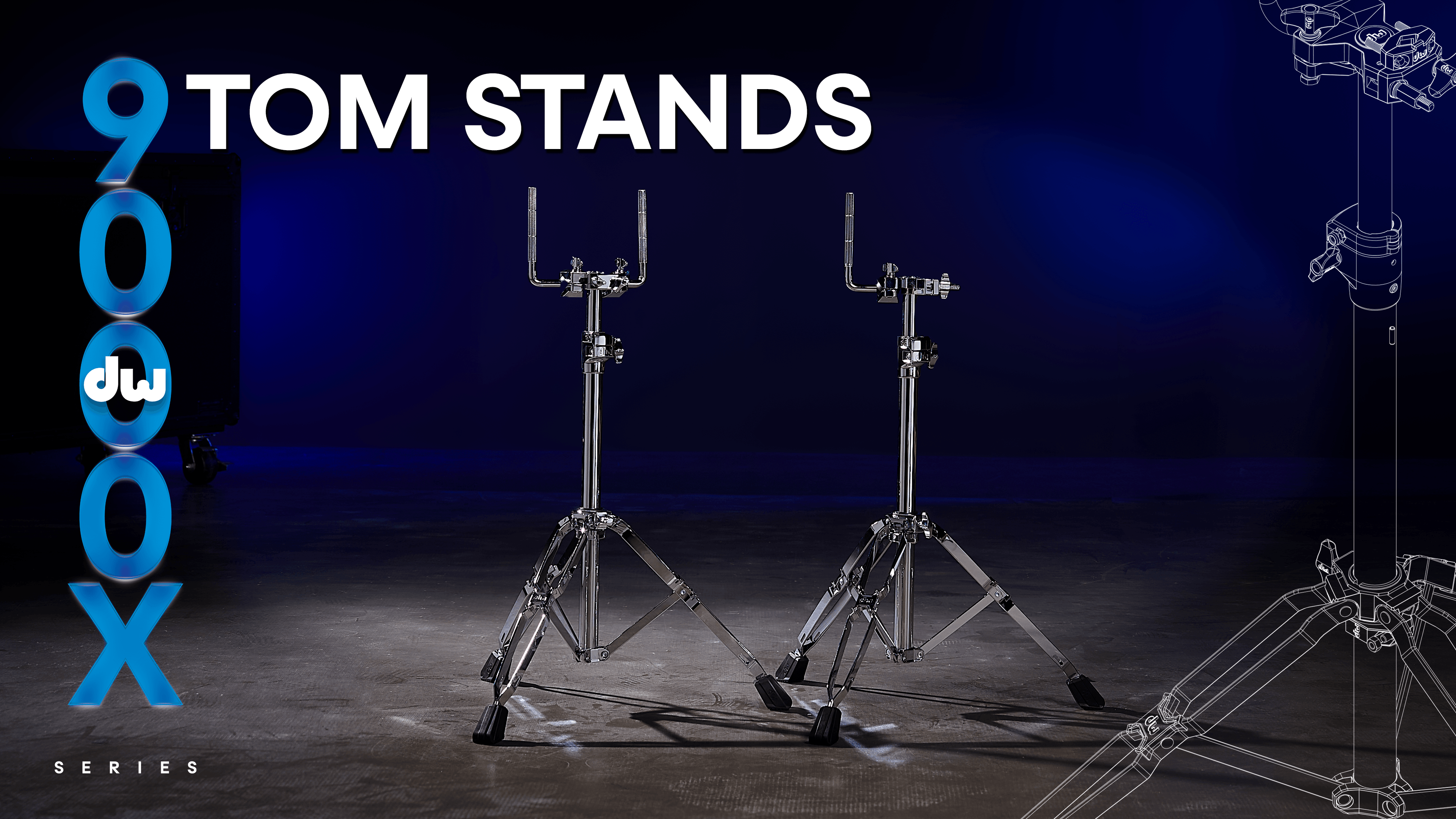 DW 9000X Tom Stands Video