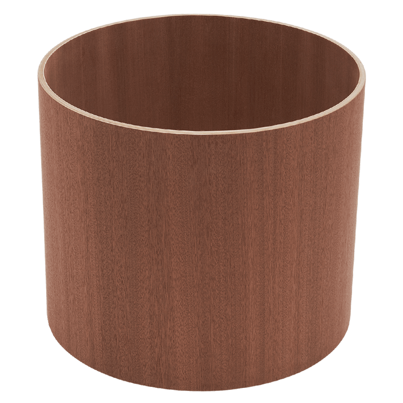 Collector's Series Maple Mahogany Hybrid Wood Shell