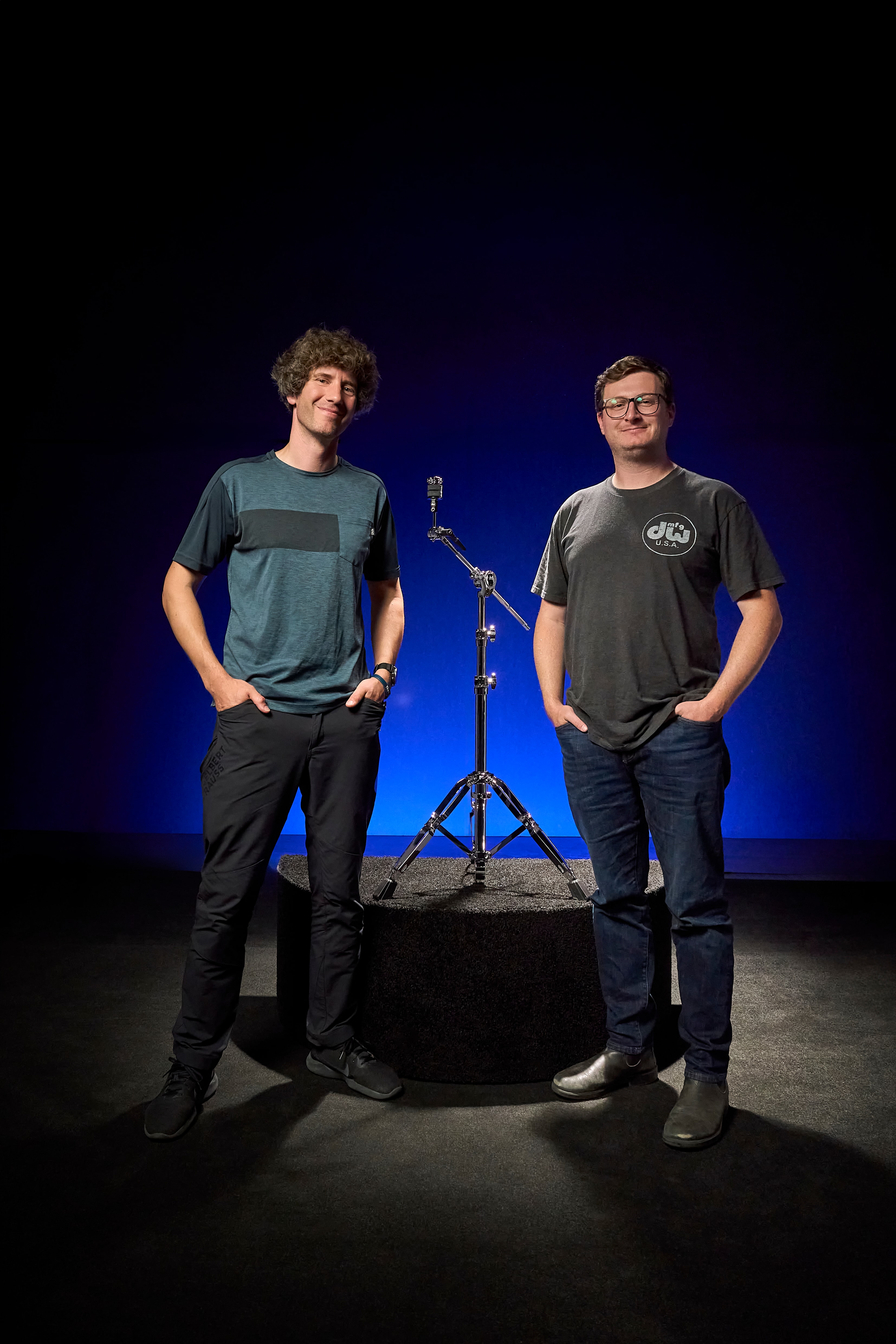 DW hardware engineers by 9700XIL boom stand